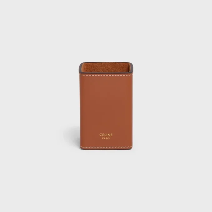 Etui na perfumy 100 ml ze skóry cielęcej