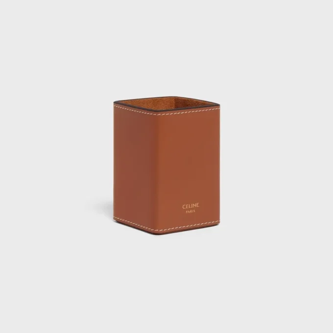 Etui na perfumy 100 ml ze skóry cielęcej