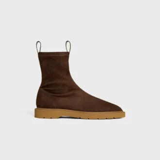 Flow – buty zapinane na zamek z elastycznej zamszowej skóry jagnięcej Flow – buty zapinane na zamek z elastycznej zamszowej skóry jagnięcej