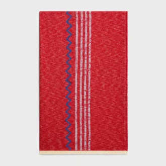 Fouta z haftowanej bawełny