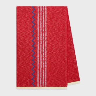Fouta z haftowanej bawełny