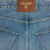 Haftowane dżinsy typu boyfriend 001 z bawełnianego denimu Haftowane dżinsy typu boyfriend 001 z bawełnianego denimu