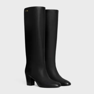 Iconic – wysokie buty z cielęcej skóry