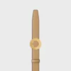 Klamra CELINE Disc 25 mm z metalu i dwustronny pasek 25 mm z gładkiej i ziarnistej skóry cielęcej Klamra CELINE Disc 25 mm z metalu i dwustronny pasek 25 mm z gładkiej i ziarnistej skóry cielęcej