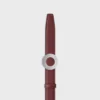Klamra CELINE Disc 25 mm z metalu i dwustronny pasek 25 mm z gładkiej i ziarnistej skóry cielęcej Klamra CELINE Disc 25 mm z metalu i dwustronny pasek 25 mm z gładkiej i ziarnistej skóry cielęcej