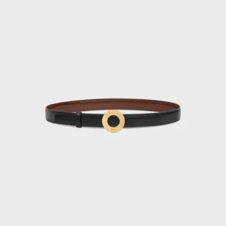 Klamra CELINE Disc i dwustronny pasek 25 mm Klamra CELINE Disc i dwustronny pasek 25 mm