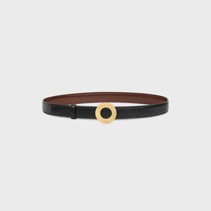 Klamra CELINE Disc i dwustronny pasek 25 mm Klamra CELINE Disc i dwustronny pasek 25 mm