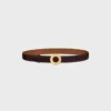 Klamra CELINE Disc i dwustronny pasek 25 mm Klamra CELINE Disc i dwustronny pasek 25 mm