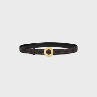 Klamra CELINE Disc i dwustronny pasek 25 mm Klamra CELINE Disc i dwustronny pasek 25 mm