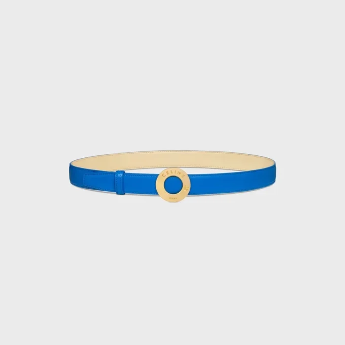 Klamra CELINE Disc i dwustronny pasek 25 mm Klamra CELINE Disc i dwustronny pasek 25 mm
