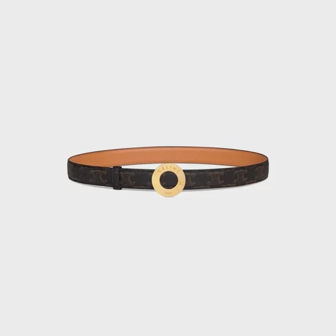 Klamra CELINE Disc i dwustronny pasek 25 mm