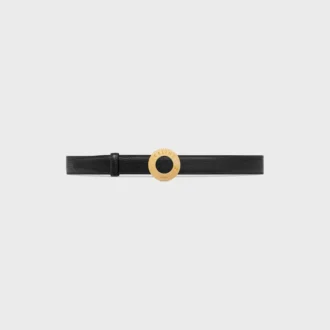 Klamra CELINE Disc i dwustronny pasek 25 mm Klamra CELINE Disc i dwustronny pasek 25 mm