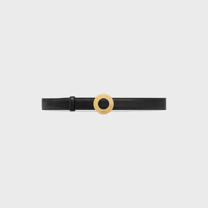Klamra CELINE Disc i dwustronny pasek 25 mm Klamra CELINE Disc i dwustronny pasek 25 mm