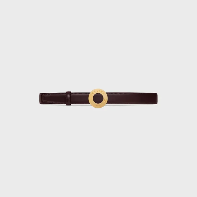 Klamra CELINE Disc i dwustronny pasek 25 mm Klamra CELINE Disc i dwustronny pasek 25 mm