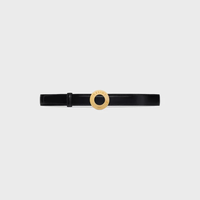 Klamra CELINE Disc i dwustronny pasek 25 mm Klamra CELINE Disc i dwustronny pasek 25 mm