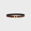 Klamra CELINE Disc i dwustronny pasek 25 mm Klamra CELINE Disc i dwustronny pasek 25 mm