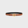 Klamra CELINE Disc i dwustronny pasek 25 mm Klamra CELINE Disc i dwustronny pasek 25 mm