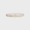 Klamra CELINE Disc i dwustronny pasek 25 mm