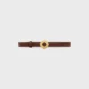 Klamra CELINE Disc i dwustronny pasek 25 mm Klamra CELINE Disc i dwustronny pasek 25 mm