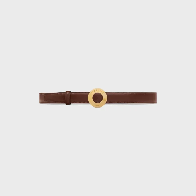 Klamra CELINE Disc i dwustronny pasek 25 mm Klamra CELINE Disc i dwustronny pasek 25 mm