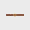 Klamra CELINE Disc i dwustronny pasek 25 mm Klamra CELINE Disc i dwustronny pasek 25 mm