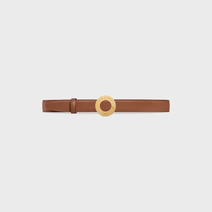 Klamra CELINE Disc i dwustronny pasek 25 mm Klamra CELINE Disc i dwustronny pasek 25 mm