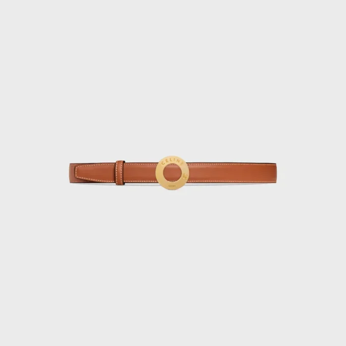 Klamra CELINE Disc i dwustronny pasek 25 mm Klamra CELINE Disc i dwustronny pasek 25 mm