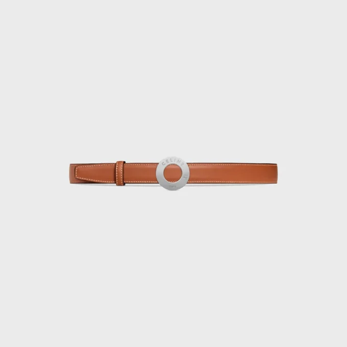 Klamra CELINE Disc i dwustronny pasek 25 mm Klamra CELINE Disc i dwustronny pasek 25 mm
