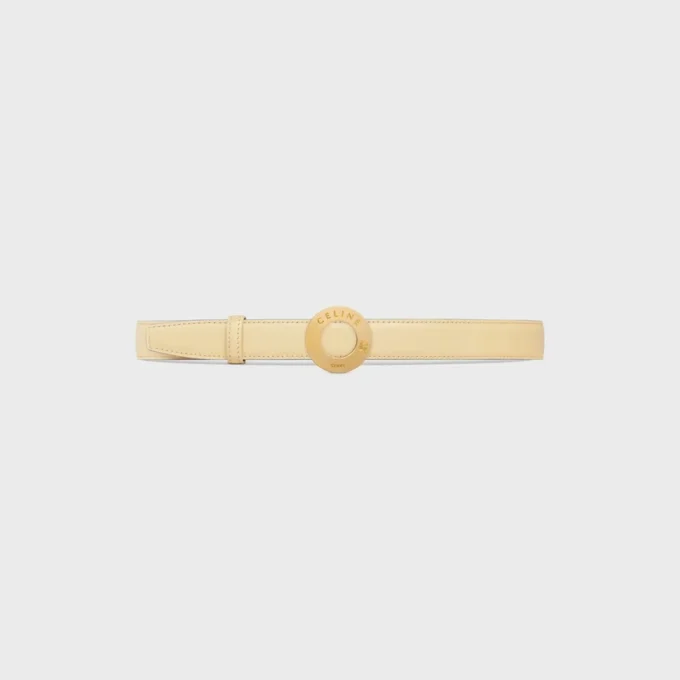 Klamra CELINE Disc i dwustronny pasek 25 mm Klamra CELINE Disc i dwustronny pasek 25 mm