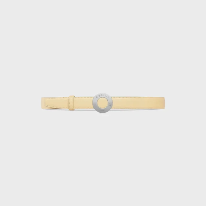 Klamra CELINE Disc i dwustronny pasek 25 mm Klamra CELINE Disc i dwustronny pasek 25 mm