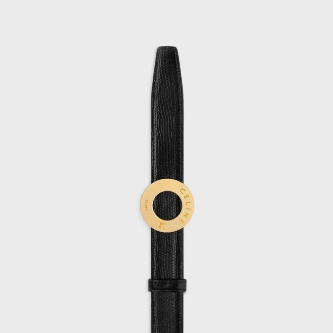 Klamra CELINE Disc i dwustronny pasek 25 mm Klamra CELINE Disc i dwustronny pasek 25 mm