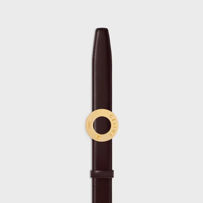 Klamra CELINE Disc i dwustronny pasek 25 mm Klamra CELINE Disc i dwustronny pasek 25 mm