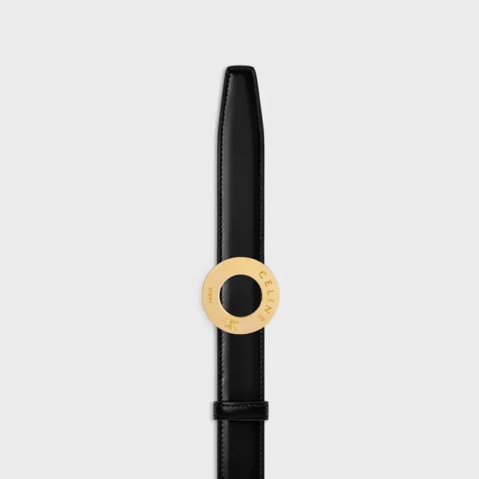 Klamra CELINE Disc i dwustronny pasek 25 mm Klamra CELINE Disc i dwustronny pasek 25 mm