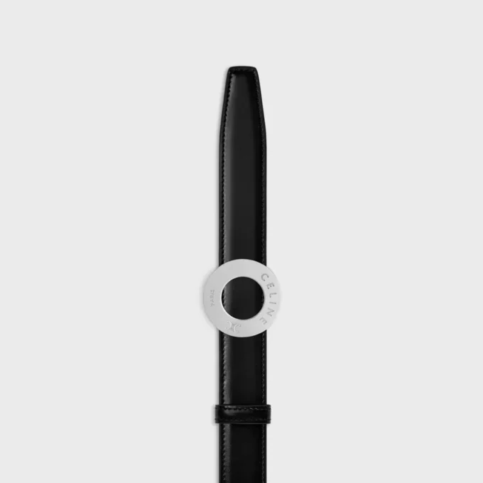 Klamra CELINE Disc i dwustronny pasek 25 mm Klamra CELINE Disc i dwustronny pasek 25 mm