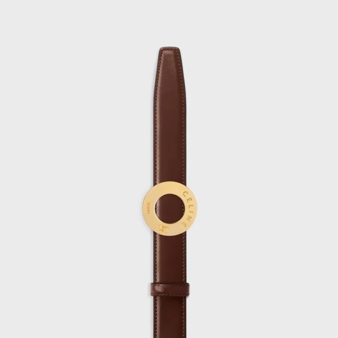 Klamra CELINE Disc i dwustronny pasek 25 mm Klamra CELINE Disc i dwustronny pasek 25 mm