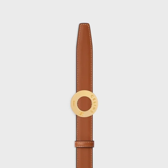 Klamra CELINE Disc i dwustronny pasek 25 mm Klamra CELINE Disc i dwustronny pasek 25 mm