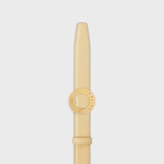 Klamra CELINE Disc i dwustronny pasek 25 mm Klamra CELINE Disc i dwustronny pasek 25 mm