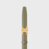 Klamra Triomphe z metalu i dwustronny pasek 25 mm z taurillonu Klamra Triomphe z metalu i dwustronny pasek 25 mm z taurillonu