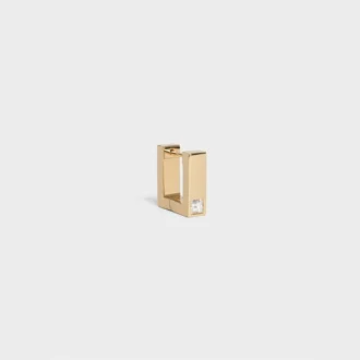 Kolczyki CELINE Sentimental Square z żółtego złota i diamentów Kolczyki CELINE Sentimental Square z żółtego złota i diamentów