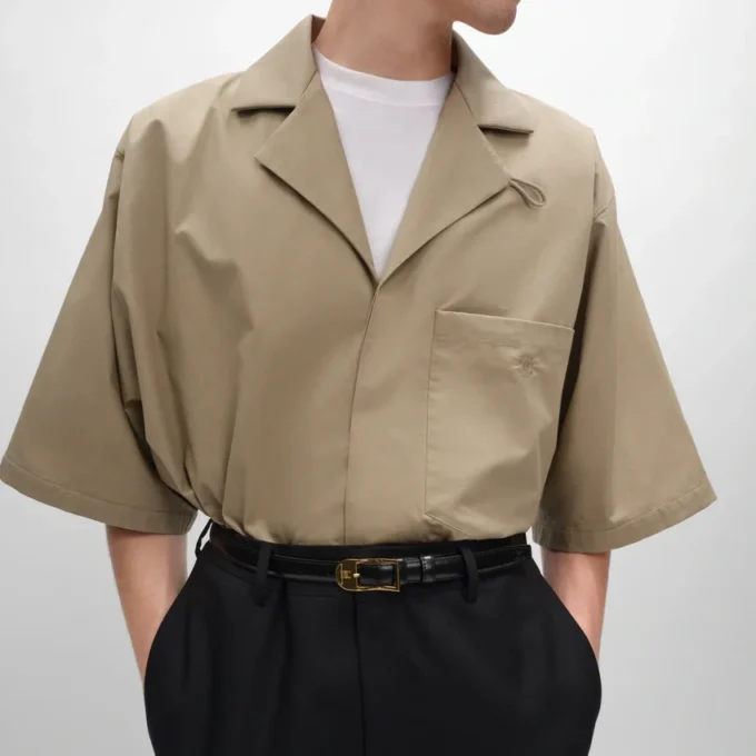 Koszula Scout z lekkiej bawełnianej gabardyny Koszula Scout z lekkiej bawełnianej gabardyny