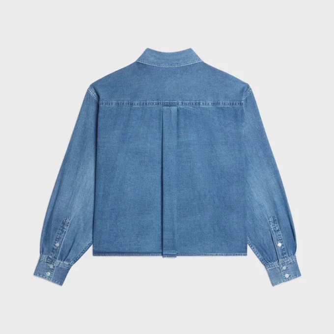 Koszula z bawełnianego denimu