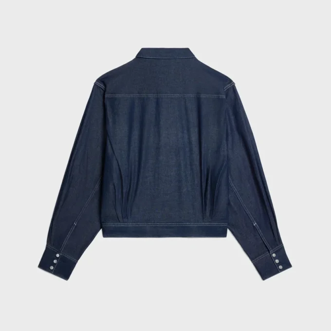 Koszula z bawełnianego denimu Koszula z bawełnianego denimu