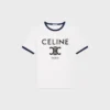Koszulka CELINE Paris z bawełnianego dżerseju Koszulka CELINE Paris z bawełnianego dżerseju