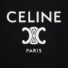 Koszulka CELINE Paris z bawełnianego dżerseju
