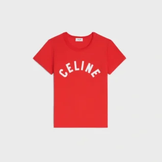 Koszulka z prążkowanej bawełnianej dzianiny