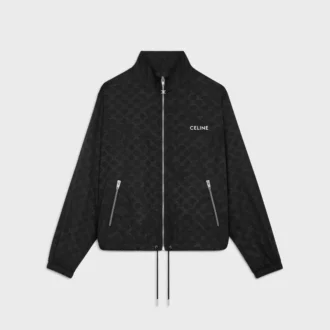 Kurtka typu bluzon CELINE z nylonu z monogramem