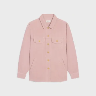 Kurtka typu car coat z sztruksu