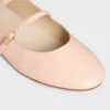 Les Ballerines CELINE Baleriny z podwójnym paskiem z jagnięcej skóry Les Ballerines CELINE Baleriny z podwójnym paskiem z jagnięcej skóry