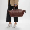 Luggage z miękkiej, błyszczącej skóry jagnięcej Luggage z miękkiej, błyszczącej skóry jagnięcej