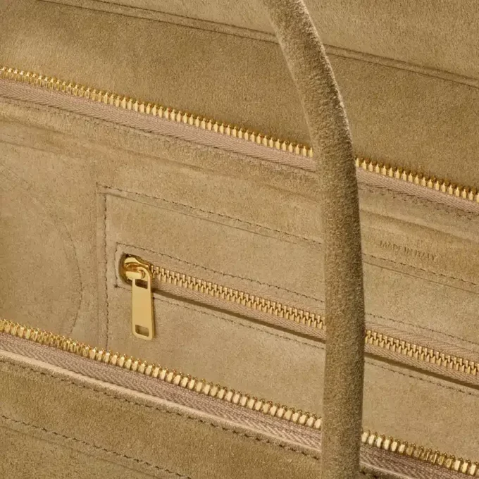 Luggage z zamszowej skóry cielęcej Luggage z zamszowej skóry cielęcej